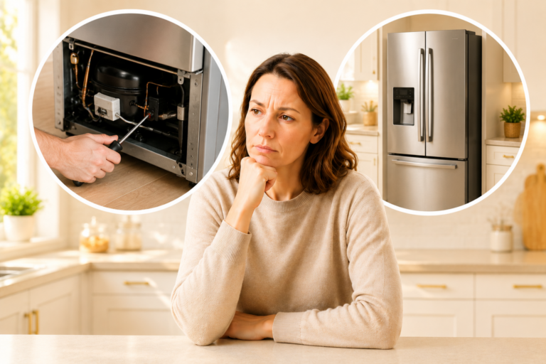 whirlpool fridge repair or replace