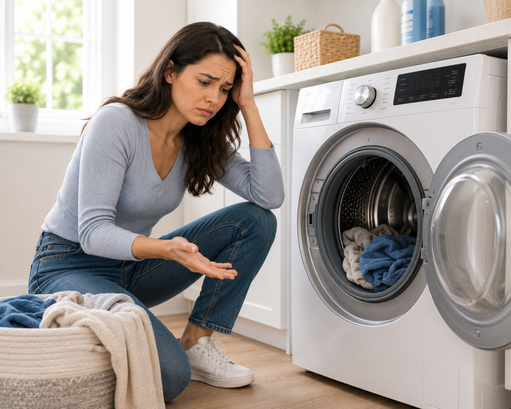whirlpool washer not spinning