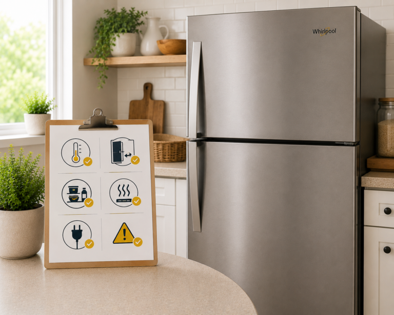 whirlpool fridge safety