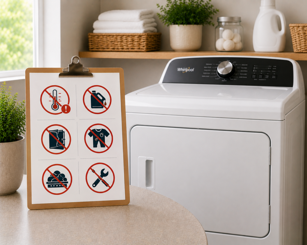 when not to repair whirlpool dryer
