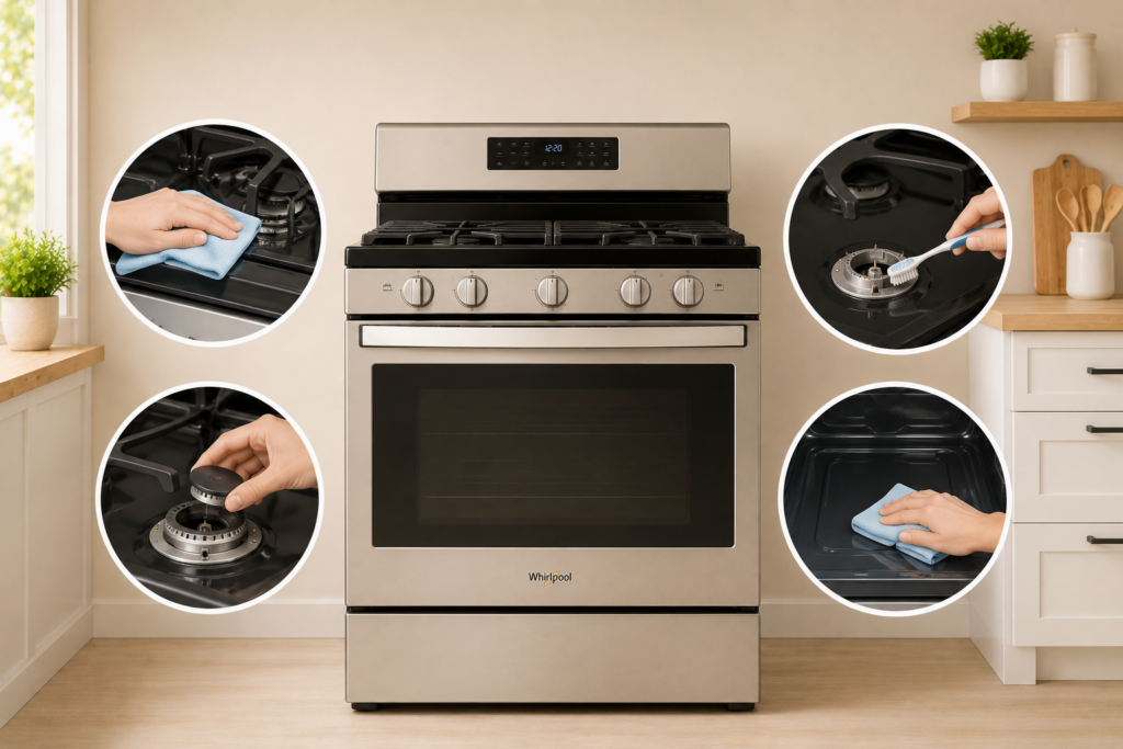 whirlpool range maintenance tips