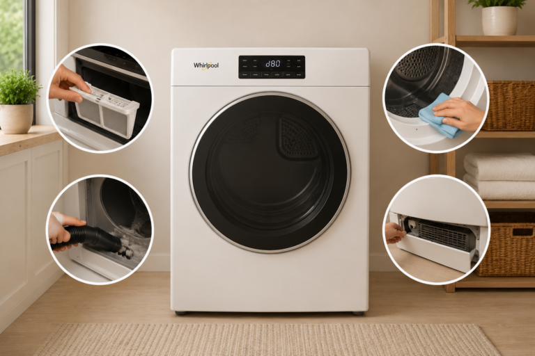 whirlpool dryer error code
