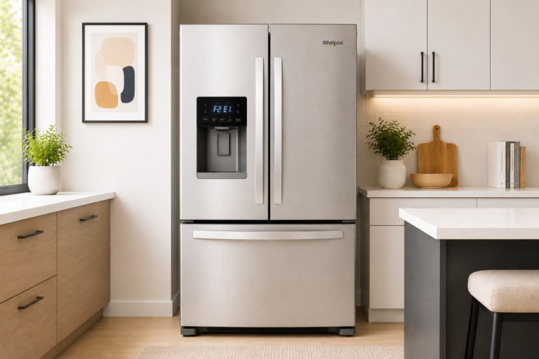 whirlpool fridge error code